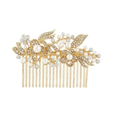 Floral Wedding Hair Comb - Image 7