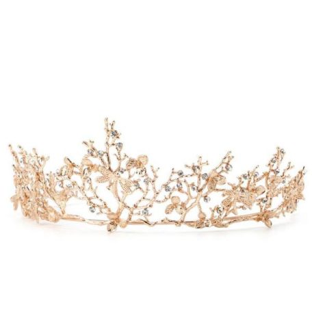 Gold Flower Tiara - Image 3