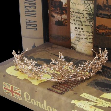 Gold Flower Tiara - Image 4