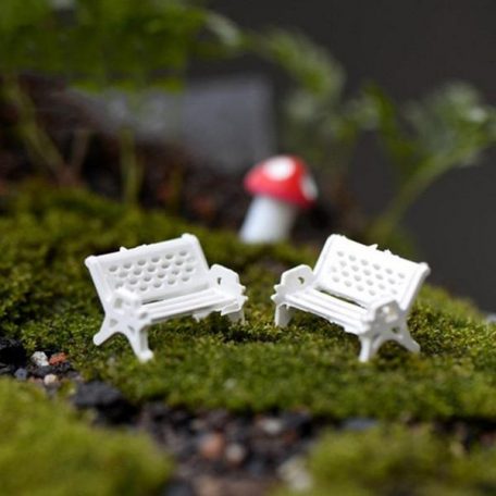 2 Miniature Chairs for Fairy Garden / Terrarium - Image 4