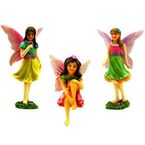 3 Fairy Figurine Set