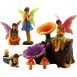 Fairy Garden Flower Stump Set