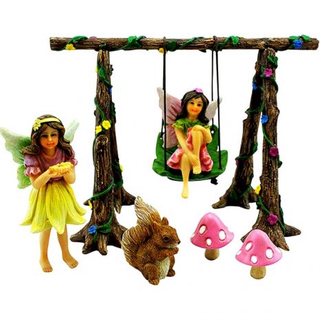 Fairy Garden Swing Set