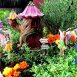 Flower Stump Fairy Garden House 5
