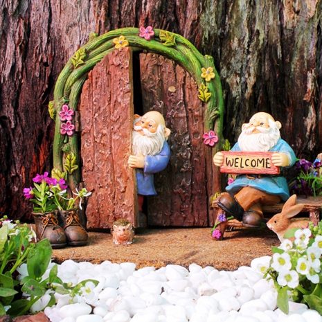 Miniature Fairy Garden Gnome Set 2