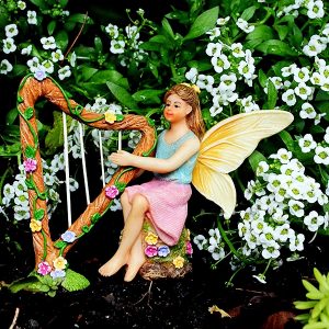 Fairy Garden Harp & Swing Set by Pretmanns