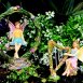 Fairy Garden Harp and Swing Set