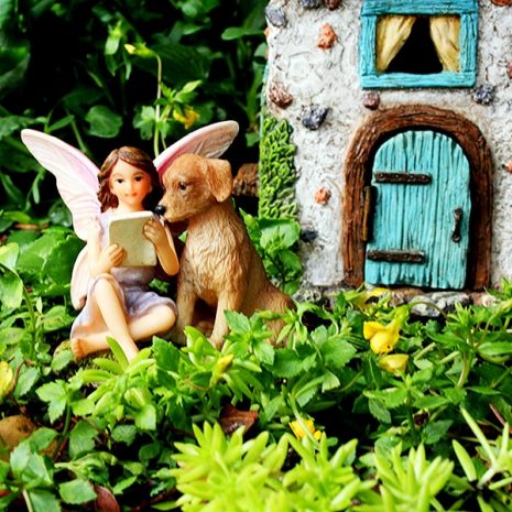 Fairy Garden Pine Cone House 2