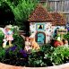 Fairy Garden Pine Cone House 5