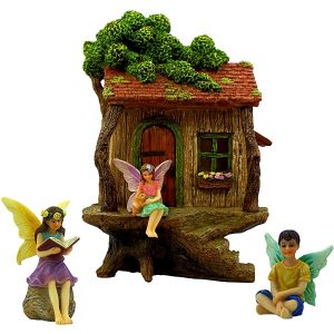 Fairy Garden Tree House Set