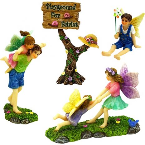 Fairy Playground Set - Fairy Garden Accessories 6